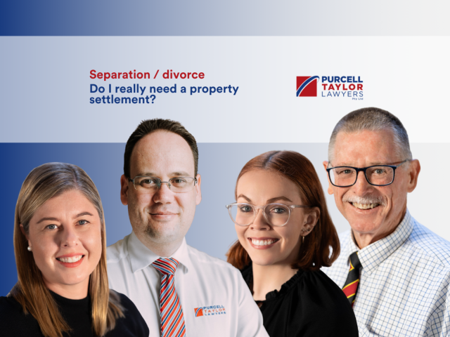 Property settlement