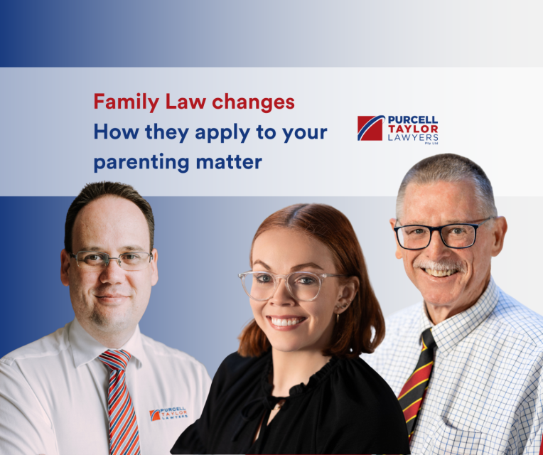 Family Law changes are now in place