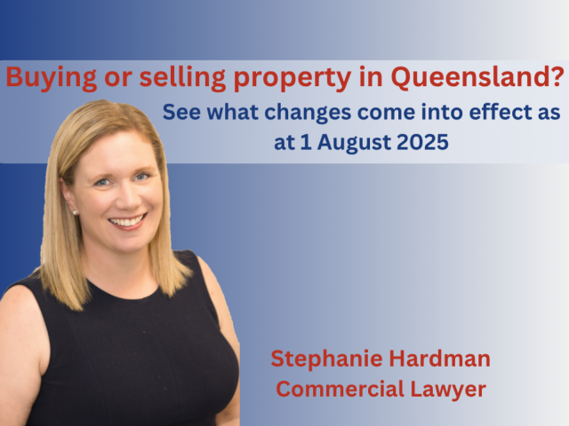 Buying or Selling Property in Queensland