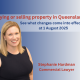 Go to Buying or Selling Property in Queensland
